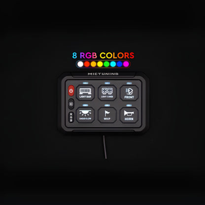 سويتش بانل MICTUNING RGB Switch Panel